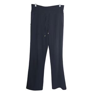 Escada Sport Woman's Navy Blue Athletic Front Pocket Pants Small
